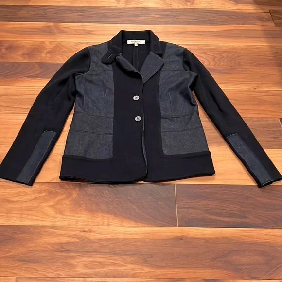 Rani Arabella Jackets Coats Rani Arabella Navy Denim Fitted